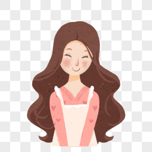 家庭主妇端菜元素