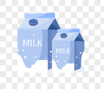 世界牛奶日之盒装牛奶饮料图片