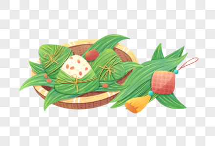 端午粽子红枣红豆高清图片