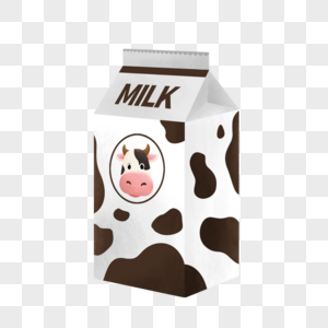 世界牛奶日之可爱牛奶高清图片