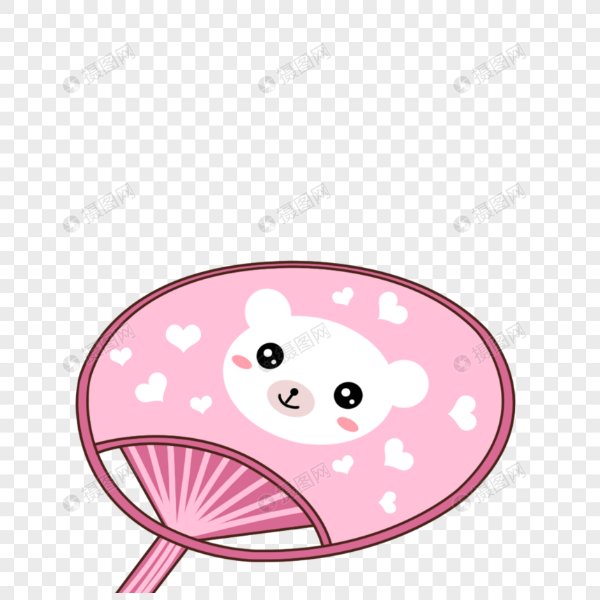 卡通扇子