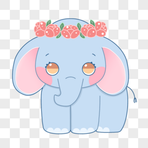 大象和小象图片