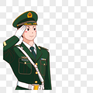 国庆敬礼背景元素_免抠素材_png图片下载-摄图网