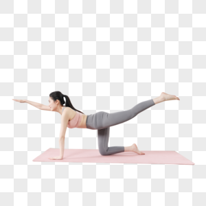女性瑜伽健身训练图片