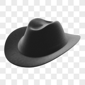 宽檐帽3D模型图片