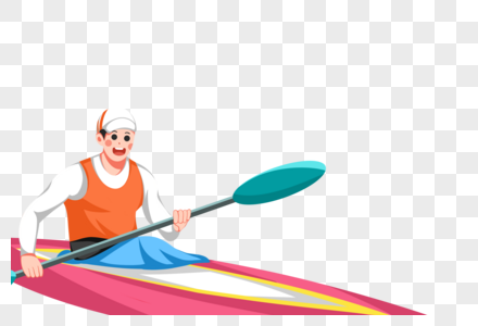 皮划艇运动员高清图片
