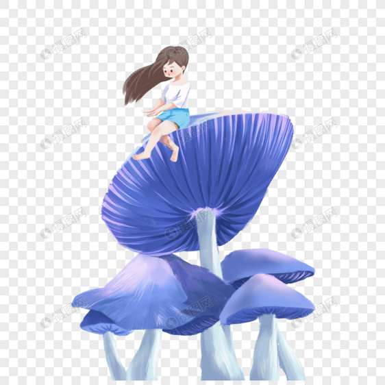 蘑菇精灵图片