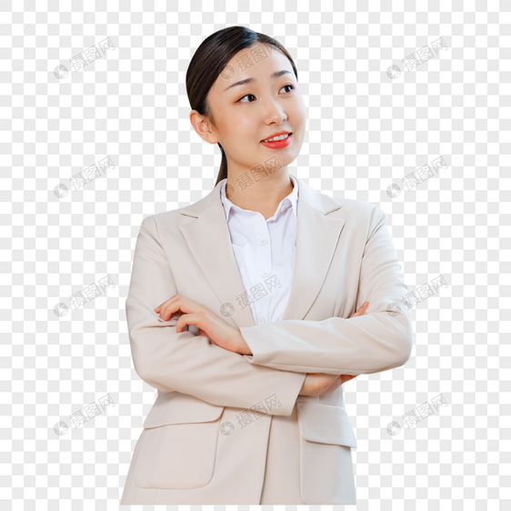 职场白领商务女性形象图片