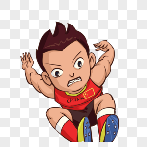 跳远比赛图片素材