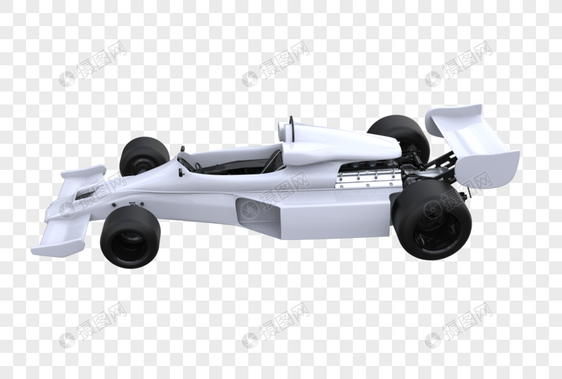 方程式赛车3d模型图片