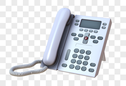 电话3d模型图片