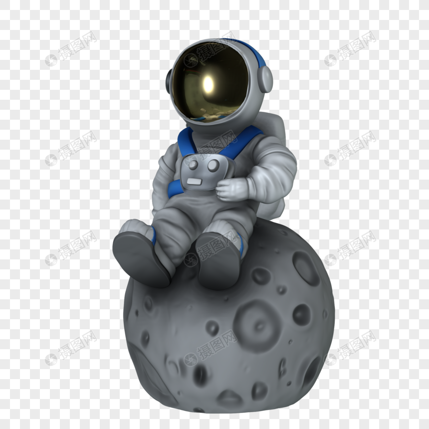 宇航员3d模型图片