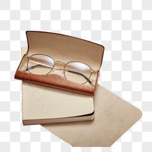 框架眼镜眼镜盒素材高清图片