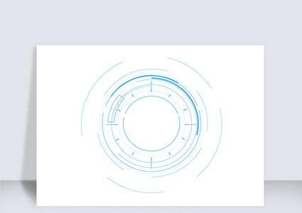 科技点线条图案花纹元素高清图片