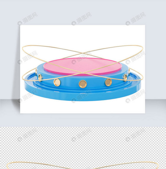 底座c4d元素图片