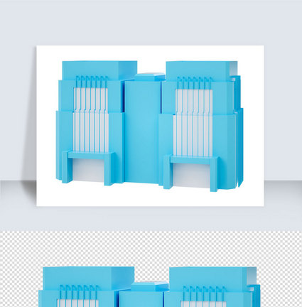 节日活动c4d元素图片