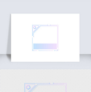 渐变可视化科技感边框（三）图片