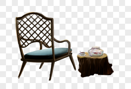 茶桌椅子图片