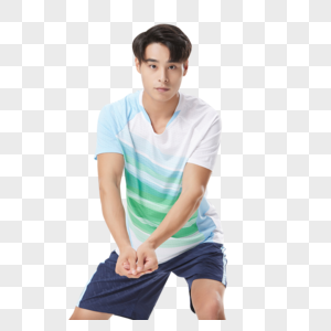 运动员男性打排球动作图片素材