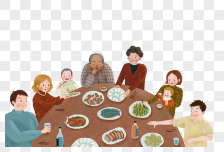 一家人其乐融融图片