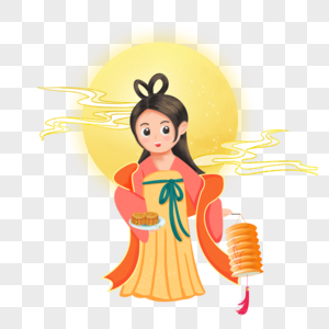 中秋节汉服图片