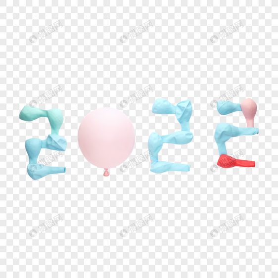 创意趣味彩色气球2022图片