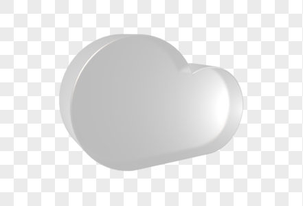 灰色质感毛玻璃风云朵图片