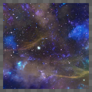 夜空中的宇宙银河图片