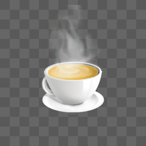 蒸汽烟雾咖啡图片