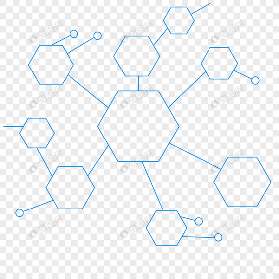 科技动态蓝色背景图片