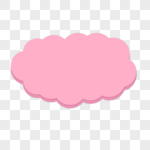 粉红的云朵迹象图片