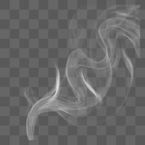 抽象烟雾边框白烟图片