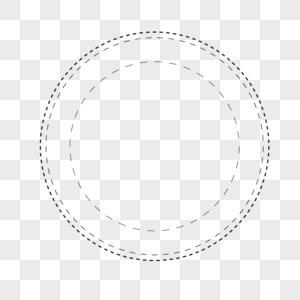 虚线圆圈环图片