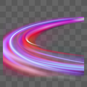 粉色和紫色动感曲线运动速度光效图片