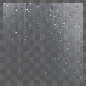 雨滴下雨窗外流水图片