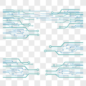 矢量电路芯片纹理背景免费下载图片
