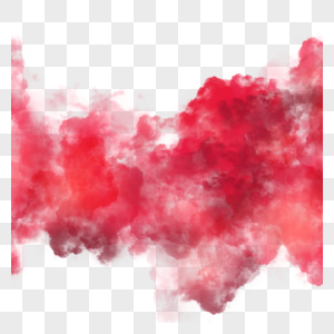 抽象烟雾边框渐变红色图片