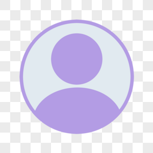 用户头像登录界面抽象紫色使用者图标高清图片