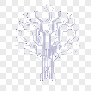 树状电路图图片