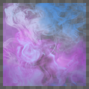 天空背景紫色抽象烟雾图片