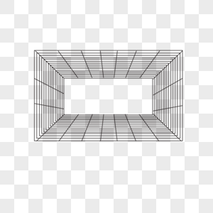 透视网格几何网格图片