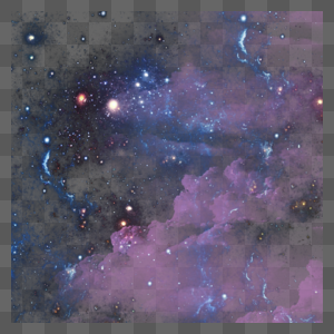 夜晚星空中的宇宙银河图片