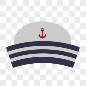 矢量水手帽水手标志高清图片