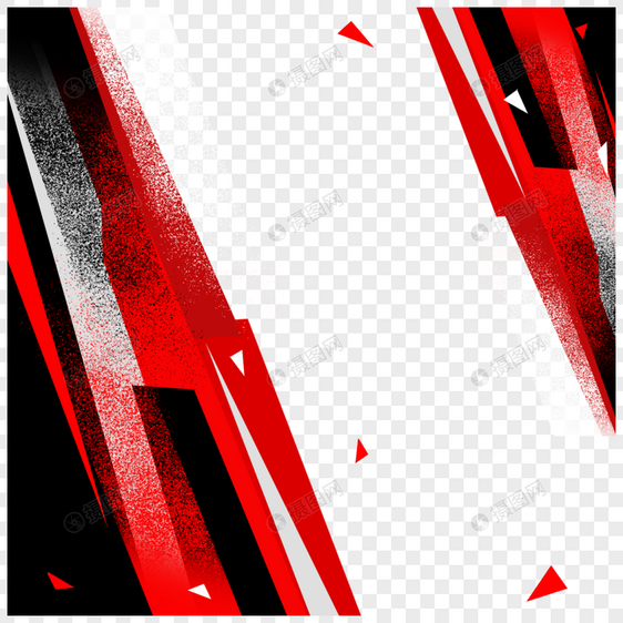 边框体育抽象红黑渐变条纹图片
