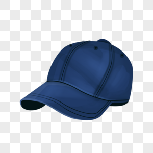 深蓝色尖顶帽高清图片