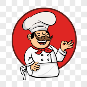 厨师商标图片白帽子图画图片