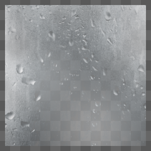 雨天下雨玻璃上水滴图片