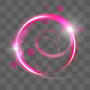 粉色颗粒感魔法棒光圈灯光效果图片