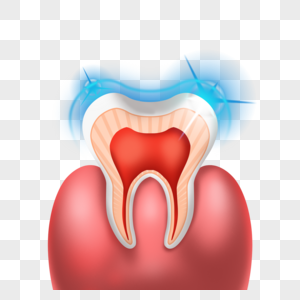 健康牙龈光效牙齿健康图片