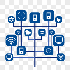 物联网技术的技术欧式矢量图标图标高清图片